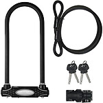 MASTER LOCK Antivol U avec Câble à Clé 8285EURDPRO