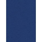 PAVO Paquet de 100 Plats de Couverture matière synthétique 250g A4 Bleu foncé PAVO Paquet de 100 Plats de Couverture matière synthétique 250g A4 Bleu foncé