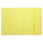 EXACOMPTA Paquet de 50 chemises 1 rabat SUPER 210 - 24x32cm Canari