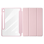 Dux Ducis Étui pour Samsung Galaxy Tab S9 FE Support Clavier Vidéo Toby Rose clair Dux Ducis Étui pour Samsung Galaxy Tab S9 FE Support Clavier Vidéo Toby Rose clair