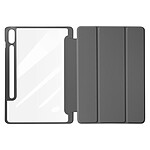 Dux Ducis Étui pour Samsung Galaxy Tab S9 FE Plus Support Clavier Vidéo Toby Noir