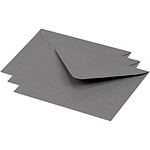 POLLEN Paquet de 20 Enveloppes 125x138 gris acier
