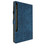 Avizar Étui pour Samsung Galaxy Tab S9 Plus Porte-cartes Support Bleu