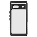 Redpepper Coque Étanche IP68 pour Google Pixel 7a Intégrale Noir transparent