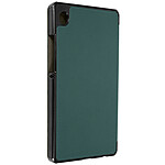 Avizar Étui pour Samsung Tab A9 et Tab A11 Clapet Trifold avec Support Video Vert foncé