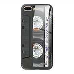 Evetane Coque iPhone 7 Plus/ 8 Plus Coque Soft Touch Glossy Cassette Design
