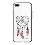Evetane Coque iPhone 7 Plus/ 8 Plus Coque Soft Touch Glossy Attrape coeur Design