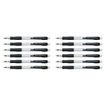 PILOT Porte-mines Super Grip H-185SL 0,5 mm Corps Noir x 12 PILOT Porte-mines Super Grip H-185SL 0,5 mm Corps Noir x 12
