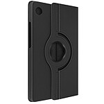 Avizar Étui folio pour Samsung Galaxy Tab A9 et Tab A11 Support rotatif Noir