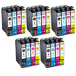 COMETE, Entreprise française - 16XL - 20 Cartouches d'encre Compatibles avec EPSON 16 XL - Noir(5)/Couleur COMETE, Entreprise française - 16XL - 20 Cartouches d'encre Compatibles avec EPSON 16 XL - Noir(5)/Couleur