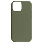 Moxie Coque pour iPhone 15 Plus Semi-rigide Intérieur Microfibre Kaki