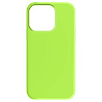 Moxie Coque pour iPhone 15 Pro Semi-rigide Intérieur Microfibre Vert Citron