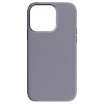 Moxie Coque pour iPhone 15 Pro Semi-rigide Intérieur Microfibre Gris Lavande