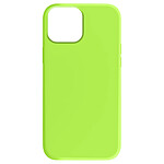 Moxie Coque pour iPhone 15 Plus Semi-rigide Intérieur Microfibre Vert citron