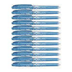 PILOT Stylo roller Effaçable FriXion Point 0,5 Turquoise x 12 PILOT Stylo roller Effaçable FriXion Point 0,5 Turquoise x 12