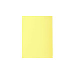 EXACOMPTA Paquet de 100 sous-chemises SUPER 60 - 22x31cm - Canari x 10