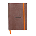 CLAIREFONTAINE carnet souple CHOCOLAT 10,5x14,8cm ligné 144p pap ivoire Clf 90g ferm. élast.