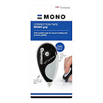 TOMBOW Roller correcteur MONO grip - 5 mm x 10 m noir/gris x 6 TOMBOW Roller correcteur MONO grip - 5 mm x 10 m noir/gris x 6