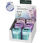 FABER-CASTELL set de 6 Taille-crayons double RollOn SPARKLE FABER-CASTELL set de 6 Taille-crayons double RollOn SPARKLE