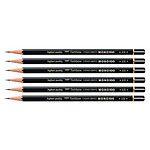 TOMBOW Crayon Graphite Haute Qualité MONO 100 5H x 6 TOMBOW Crayon Graphite Haute Qualité MONO 100 5H x 6