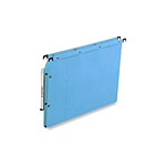 ELBA Boite de 25 Dossiers Suspendus AZV Ultimate pour Armoire Fond 15mm Bleu