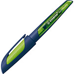 STABILO Stylo plume EASYbuddy Twilight Sky plume M pour tous - bleu nuit/citron vert