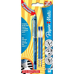 PAPER MATE Stylo roller Replay Premium, bleu, sous blister