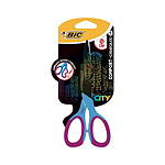 BIC Ciseaux COMFORT DECORS Anneaux souples 16 cm Coloris Aléatoire