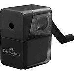 FABER-CASTELL Machine à tailler, manuelle, 1 trou, noir FABER-CASTELL Machine à tailler, manuelle, 1 trou, noir
