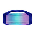 PARTY Enceinte Sans Fil Lumineuse Modèle Party Bluetooth 5.0 50W avec Poignée Bleu