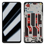 Clappio Bloc Complet pour Oppo Reno 8 Lite 5G Écran LCD + Vitre Tactile et Châssis Noir