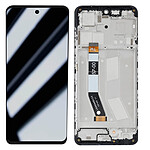 Clappio Bloc Complet pour Motorola G73 5G Écran LCD + Vitre Tactile et Châssis