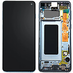 Samsung Afficheur LCD Samsung Galaxy S10 Bloc Écran avec Tactile Bleu