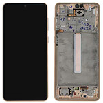 Samsung Bloc Complet pour Samsung Galaxy A33 5G Écran LCD Vitre Tactile Corail