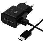 samsung Chargeur secteur 1.67A + Câble USB type C original Samsung - Fast Charging Blanc