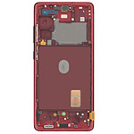 Samsung Bloc Complet pour Samsung Galaxy S20 FE 5G Écran LCD Vitre Tactile Rouge
