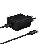 samsung Chargeur Secteur Samsung Original Câble USB-C vers USB-C Fast Charging 2.0 Noir