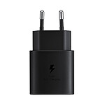 samsung Chargeur Secteur USB-C Samsung Original 25W Câble USB-C Power Delivery 3.0 Noir samsung Chargeur Secteur USB-C Samsung Original 25W Câble USB-C Power Delivery 3.0 Noir