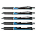 PENTEL stylo roller à encre gel liquide EnerGel BLN75 Noir x 5 PENTEL stylo roller à encre gel liquide EnerGel BLN75 Noir x 5