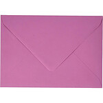 CLAIREFONTAINE Paquet 20 Enveloppes 162x229 Patte Gommée Rose Hortensia