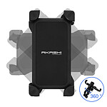 akashi Support 2 Roue Smartphone/Phablette 6,8" Fixation Guidon Rotatif 360° Akashi
