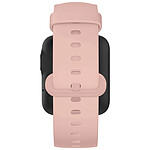 Avizar Bracelet pour Xiaomi Mi Watch Lite / Redmi Watch Silicone Doux Ardillon Rose