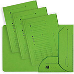 OXFORD Paquet de 25 sous dossiers ULTIMATE 2 rabats HV A4 240g Vert tilleul OXFORD Paquet de 25 sous dossiers ULTIMATE 2 rabats HV A4 240g Vert tilleul