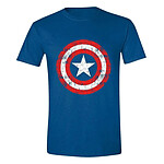 Marvel - T-Shirt Captain America Cracked Shield Marvel - T-Shirt Captain America Cracked Shield