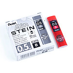 PENTEL Etui de 40 Mines 0,5 mm AIN STEIN C275 dureté B x 12 PENTEL Etui de 40 Mines 0,5 mm AIN STEIN C275 dureté B x 12