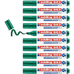 EDDING Marqueur pour Tableaux Blancs 663 Vert Pointe Biseautée 1-5 mm x 10 EDDING Marqueur pour Tableaux Blancs 663 Vert Pointe Biseautée 1-5 mm x 10