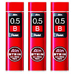 PENTEL Etui de 40 Mines 0,5 mm AIN STEIN C275 dureté B x 3 PENTEL Etui de 40 Mines 0,5 mm AIN STEIN C275 dureté B x 3