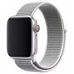 Devia Bracelet pour Apple Watch 38/40/41mm en Nylon Blanc