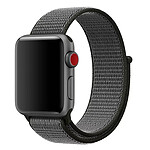 Devia Bracelet pour Apple Watch 38/40/41mm en Nylon Noir