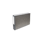 EXACOMPTA Classeur à levier en carton gris A4 à l'italienne dos 70mm x 10 EXACOMPTA Classeur à levier en carton gris A4 à l'italienne dos 70mm x 10